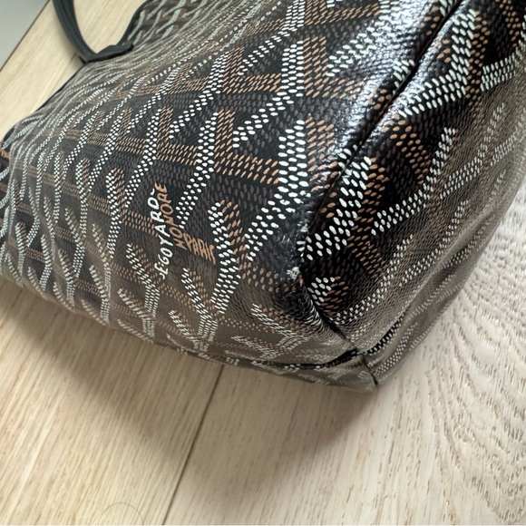 Goyard St Louis PM Tote - Black - Picture 9 of 14